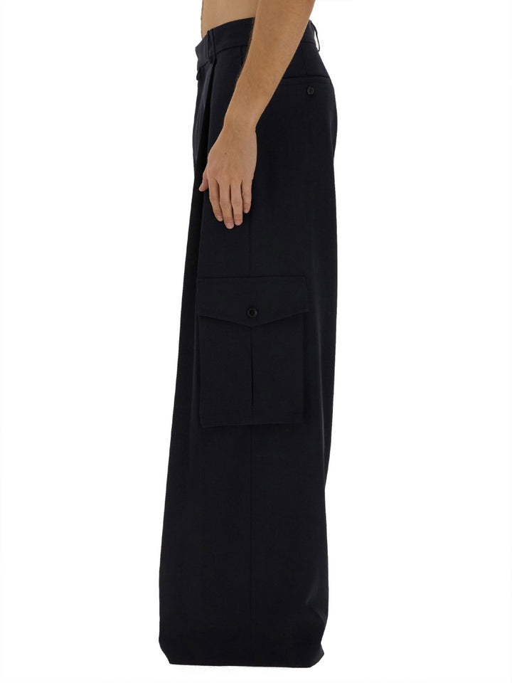 Dries Van Noten Pants - Blue | ea484f60cd67527d86b3e9b94b4f31ce2f5e2658