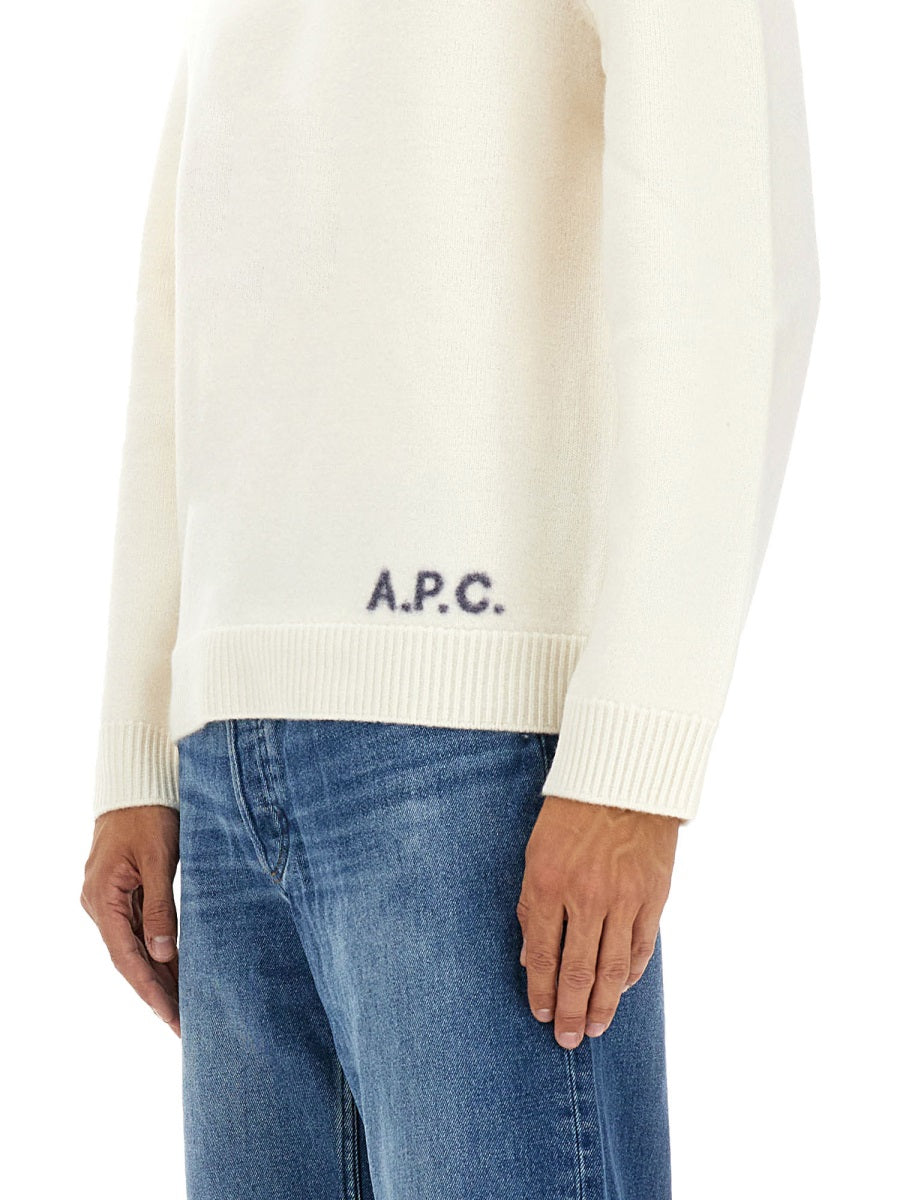 A.P.C. Sweaters - White | Wanan Luxury