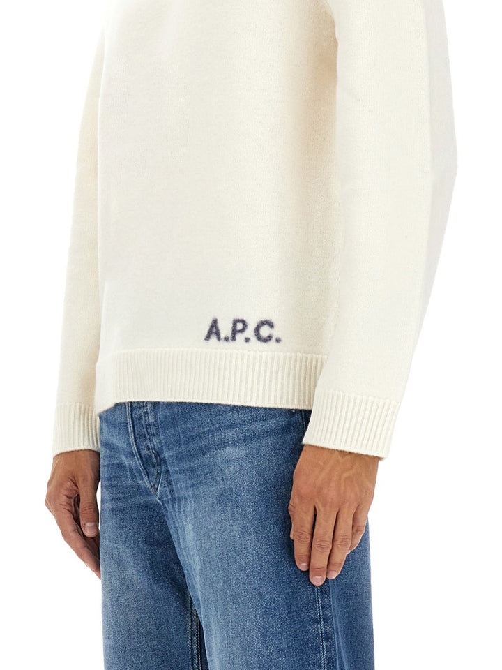 A.P.C. Sweaters - White | Wanan Luxury