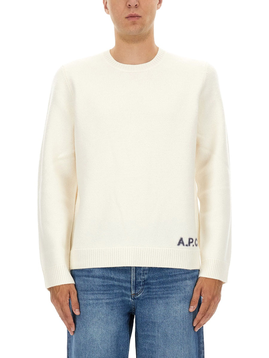 A.P.C. Sweaters - White | Wanan Luxury