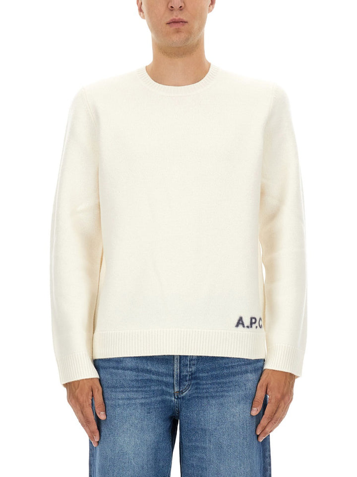 A.P.C. Sweaters - White | Wanan Luxury