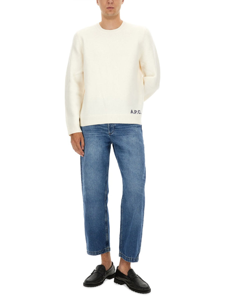 A.P.C. Sweaters - White | Wanan Luxury