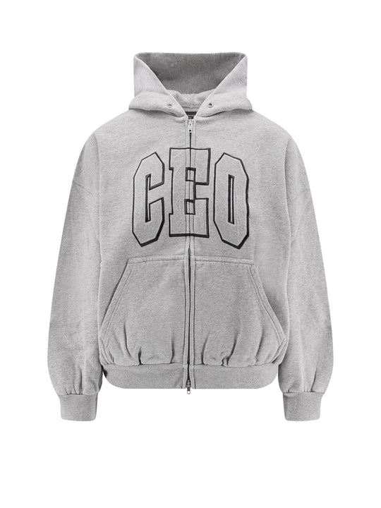 Cotton Hooded Sweatshirt