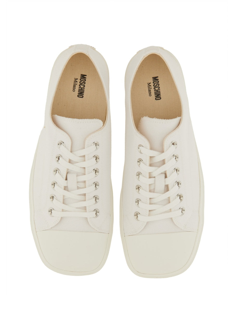 Moschino Sneakers - White | Wanan Luxury