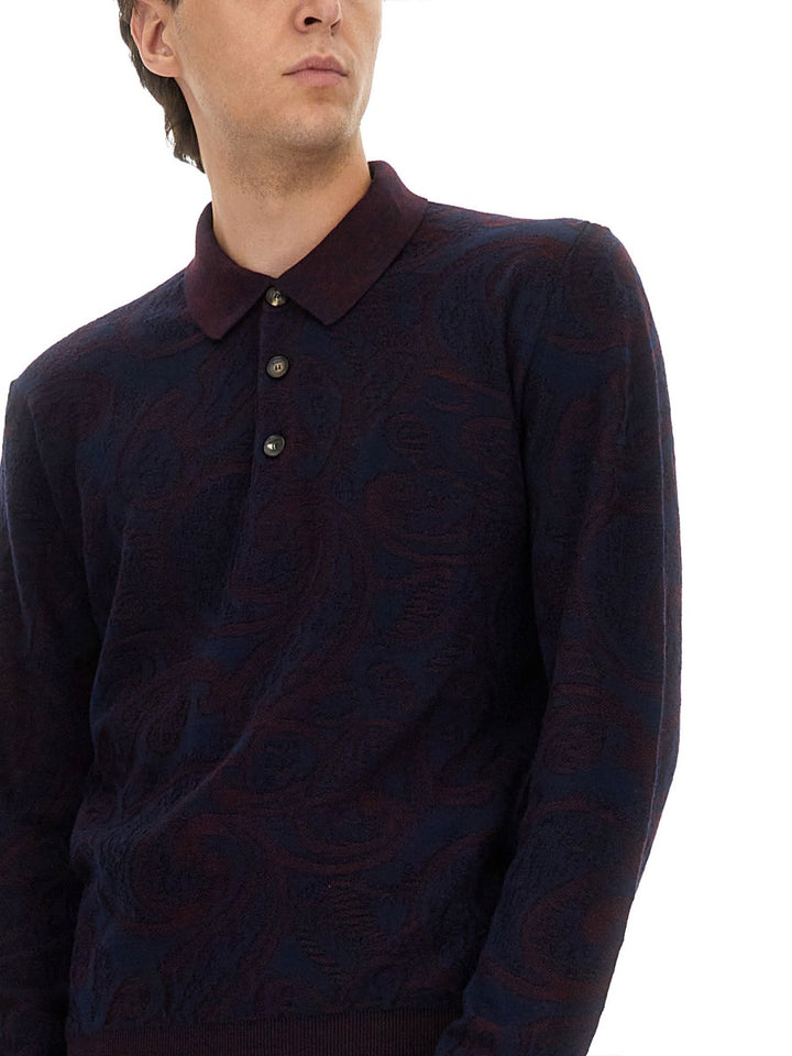 Etro Polo - Blue | Wanan Luxury