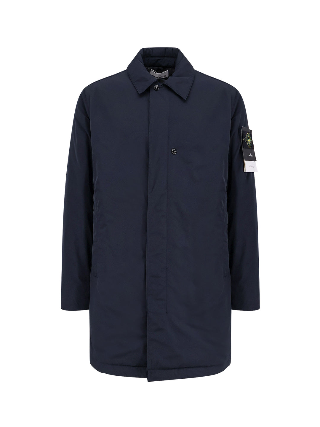 Stone Island Coats - Blue and green | 0d48f4bdcf15635c40a909b553dc9bb7c4231806