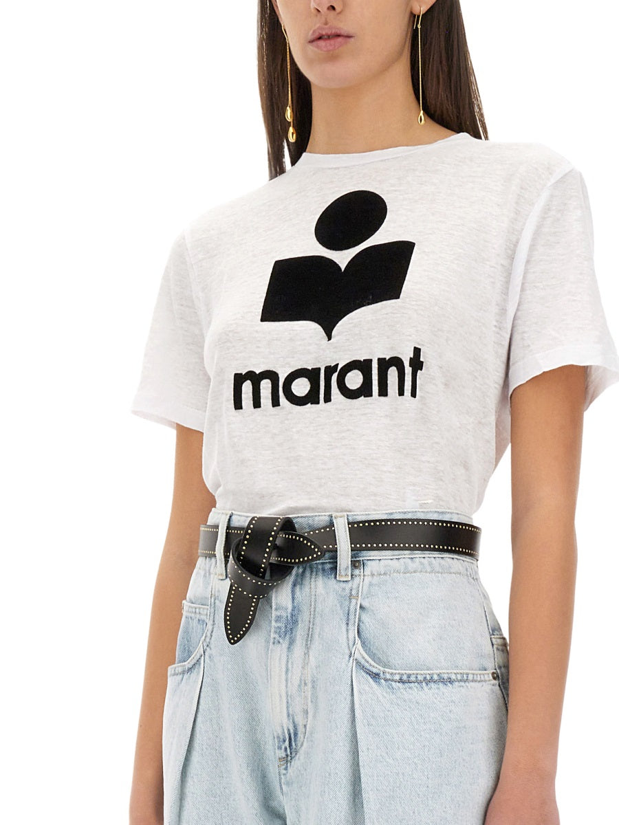 Isabel Marant Etoile T shirts - White | a3854b7e17256fcfeab5f68a203fe4c1d327cacb