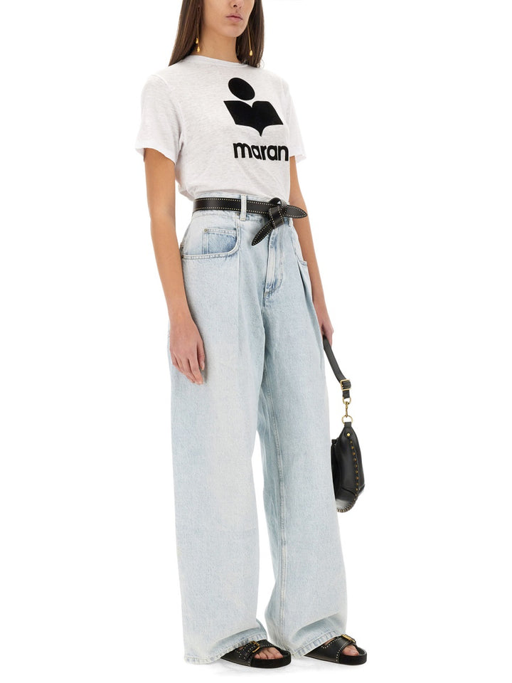 Isabel Marant Etoile T shirts - White | 31291b08b90750dd110c85aeff9a81a23157644e
