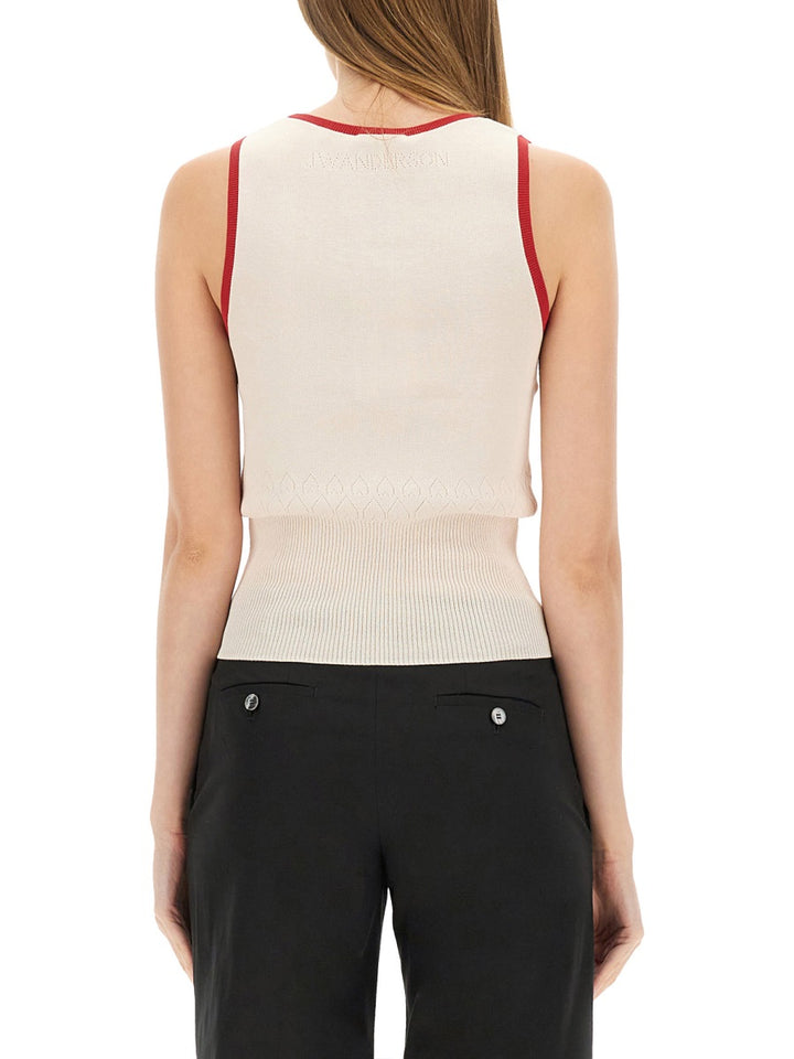 JW Anderson Gilet - White | Wanan Luxury
