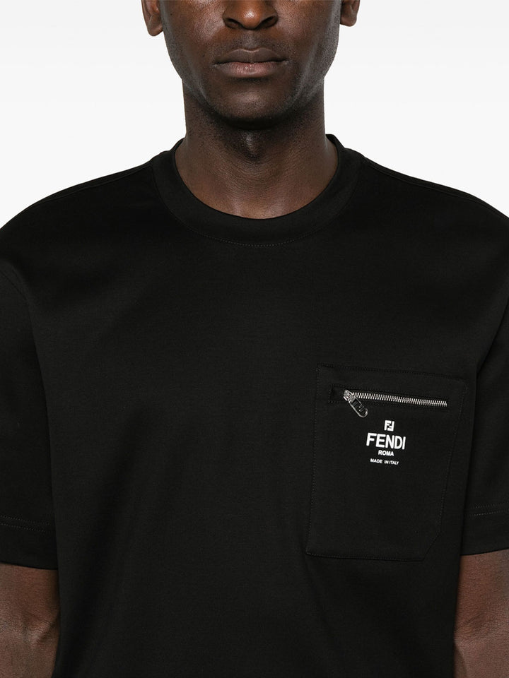 Fendi T-shirts - Black | 263dd1f630798ec3e11865b0b5d5d08efd5678a9