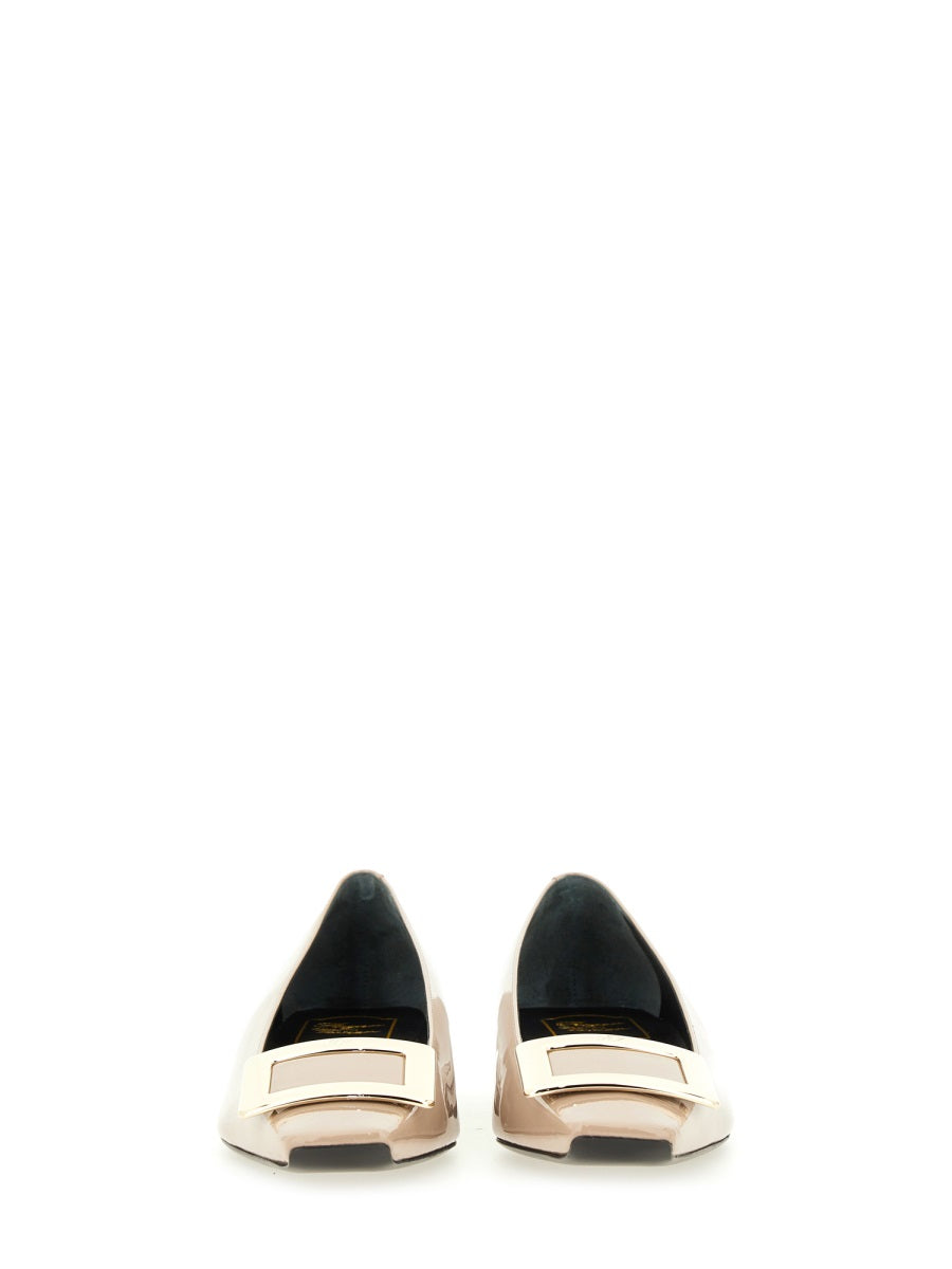 ROGER VIVIER Flat Shoes - Beige | Wanan Luxury