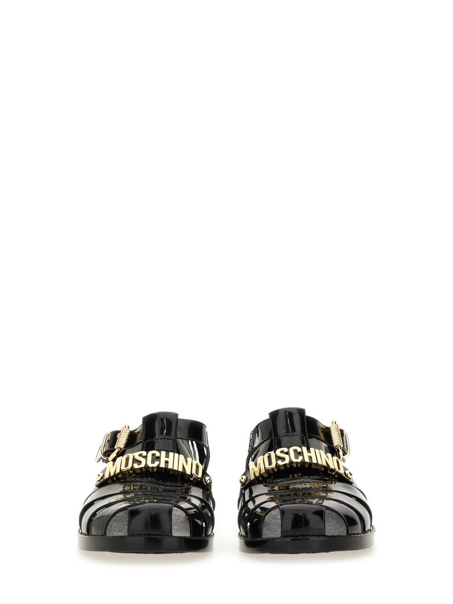 Moschino Sandals - Black | Wanan Luxury