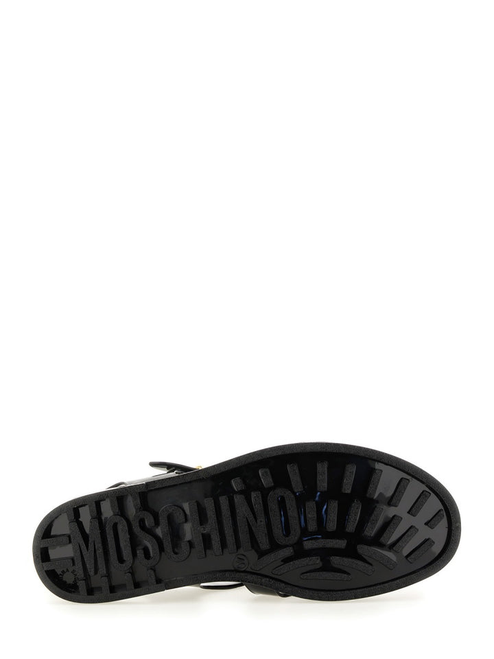 Moschino Sandals - Black | Wanan Luxury