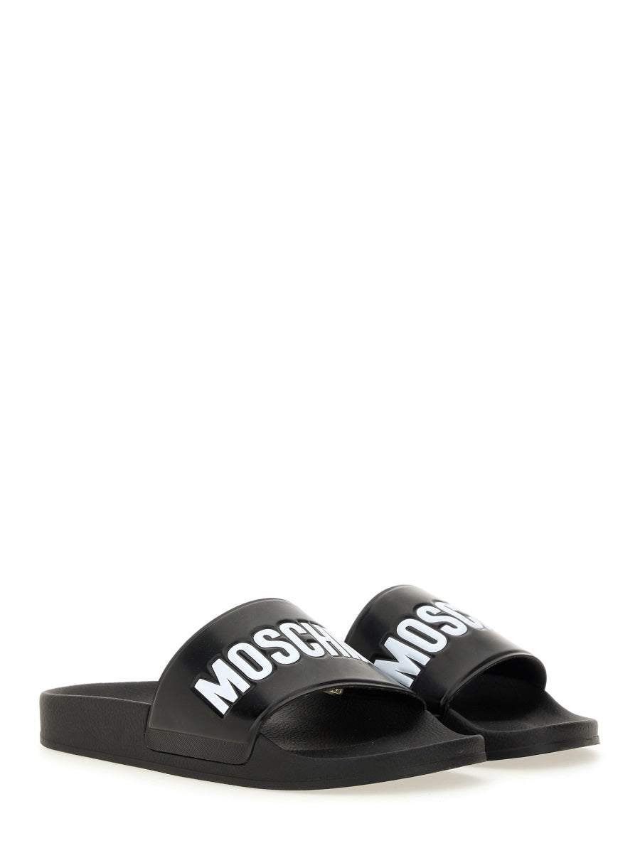 Moschino Sandals - Black | Wanan Luxury