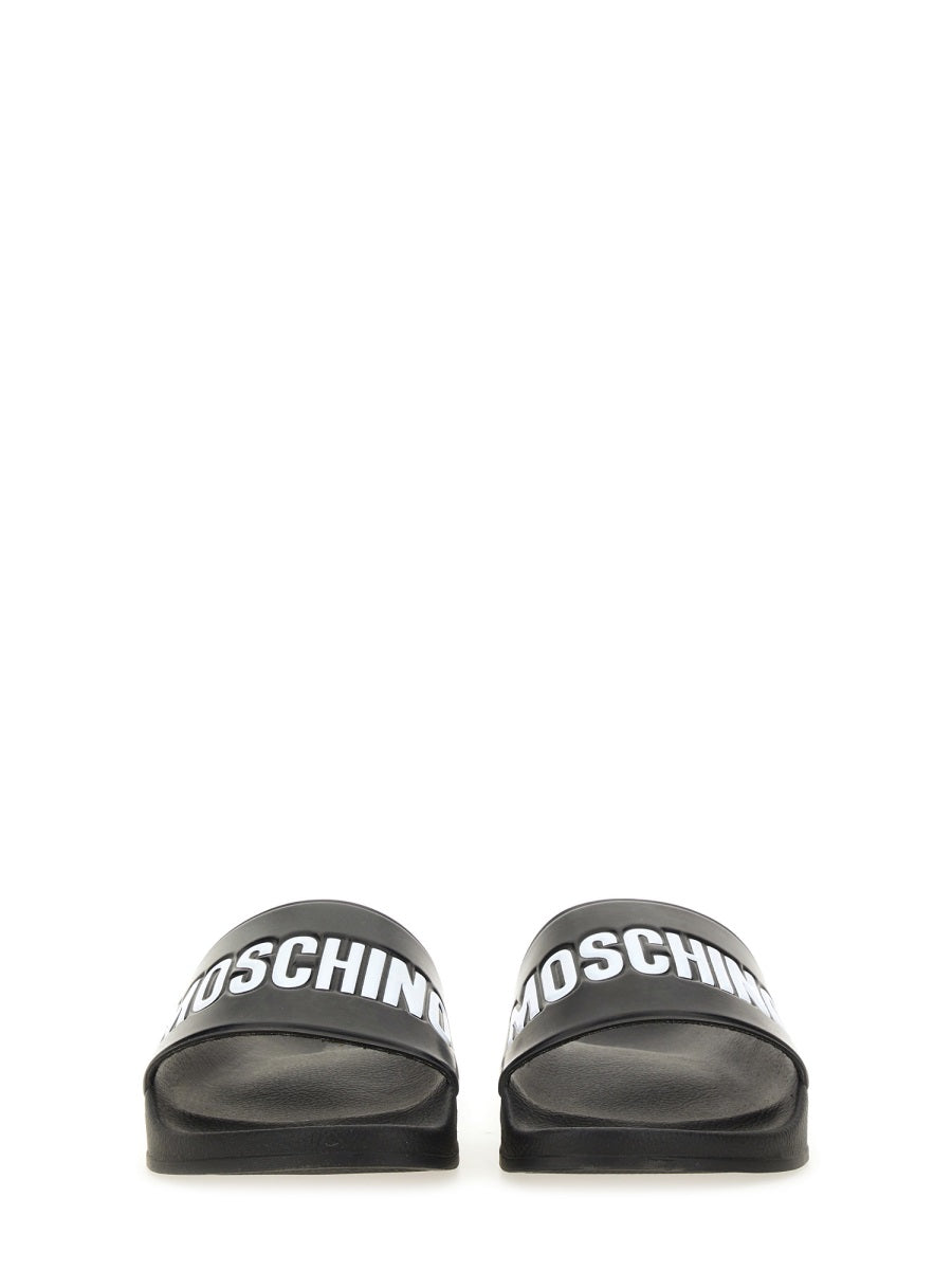 Moschino Sandals - Black | Wanan Luxury