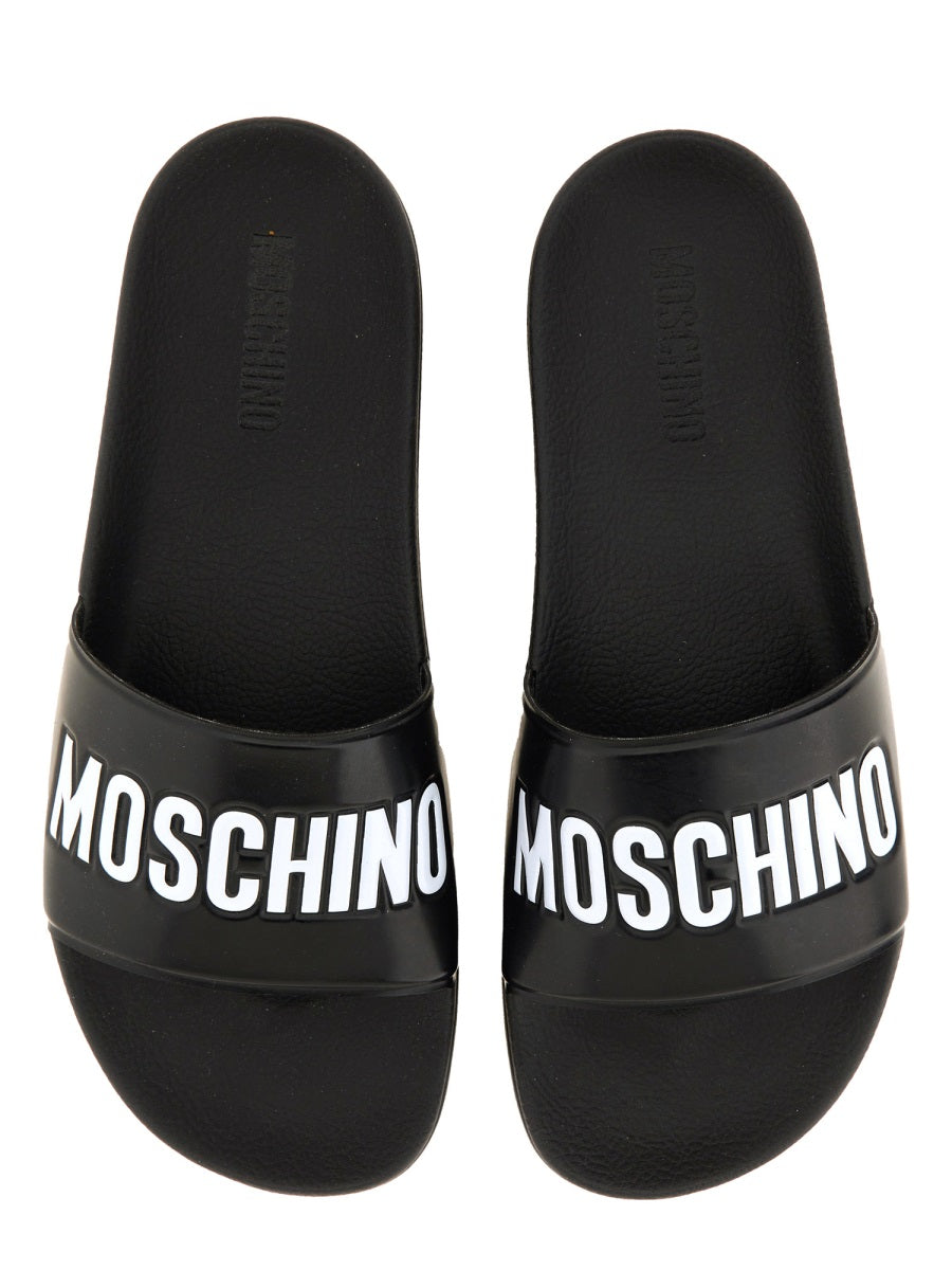 Moschino Sandals - Black | Wanan Luxury