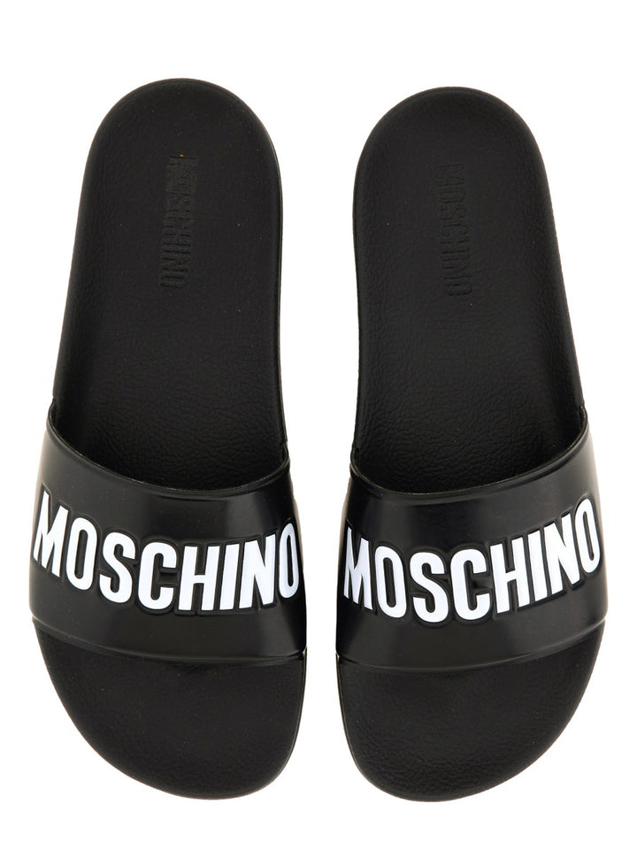 Moschino Sandals - Black | Wanan Luxury