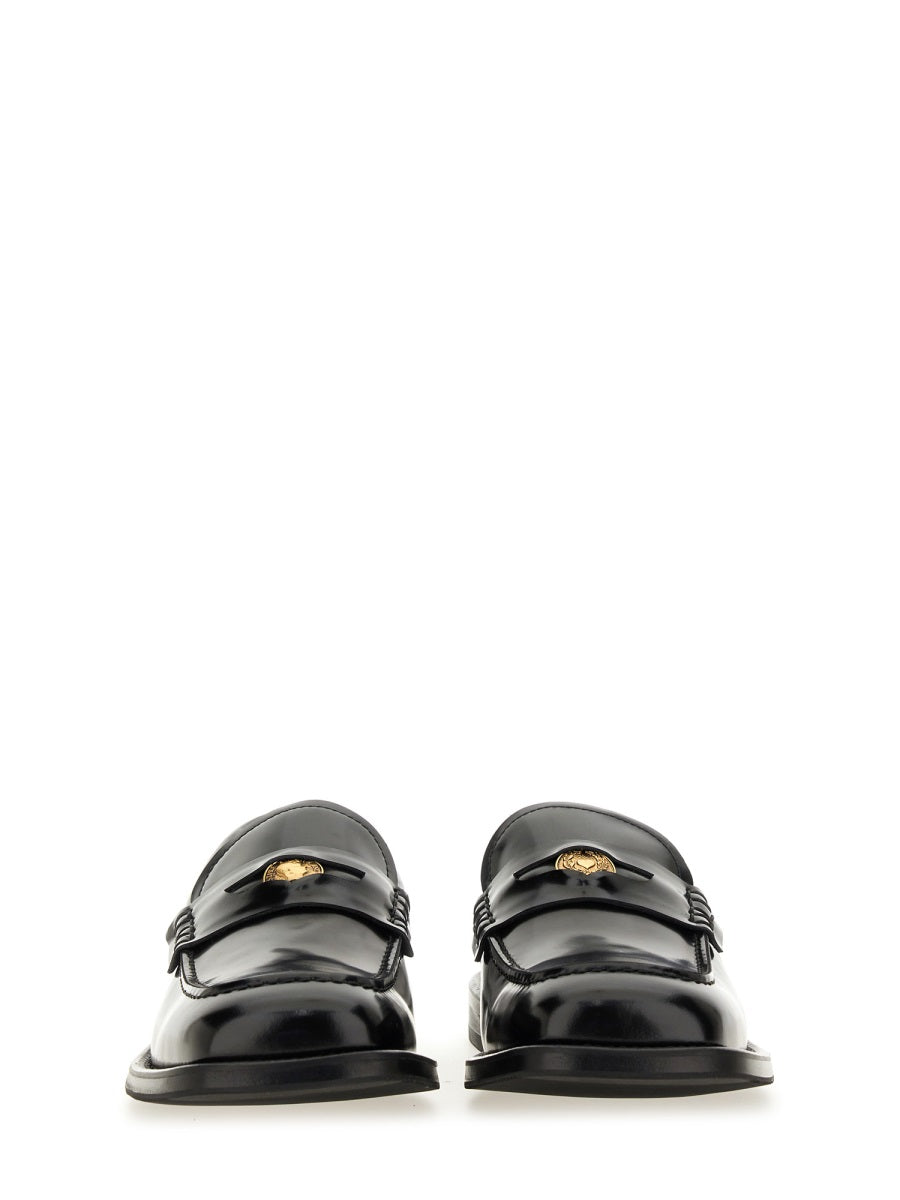 Moschino Loafers - Black | Wanan Luxury