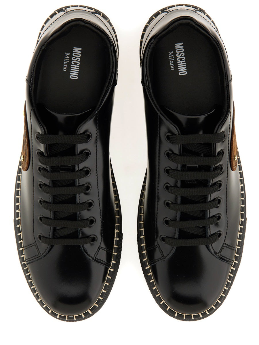 Moschino Sneakers - Black | Wanan Luxury