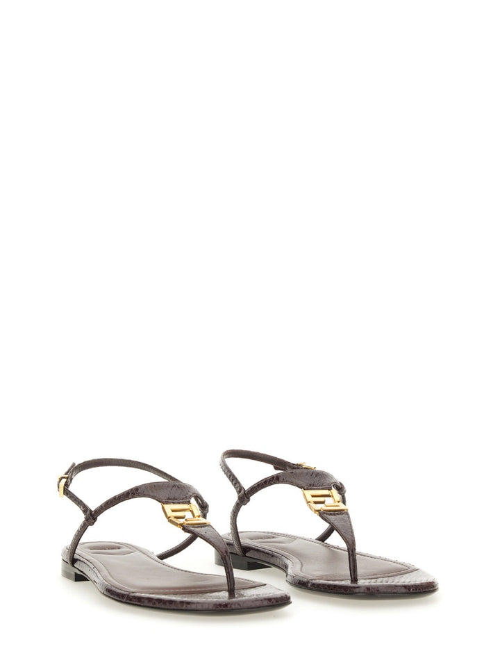 Fendi Sandals - Brown | Wanan Luxury