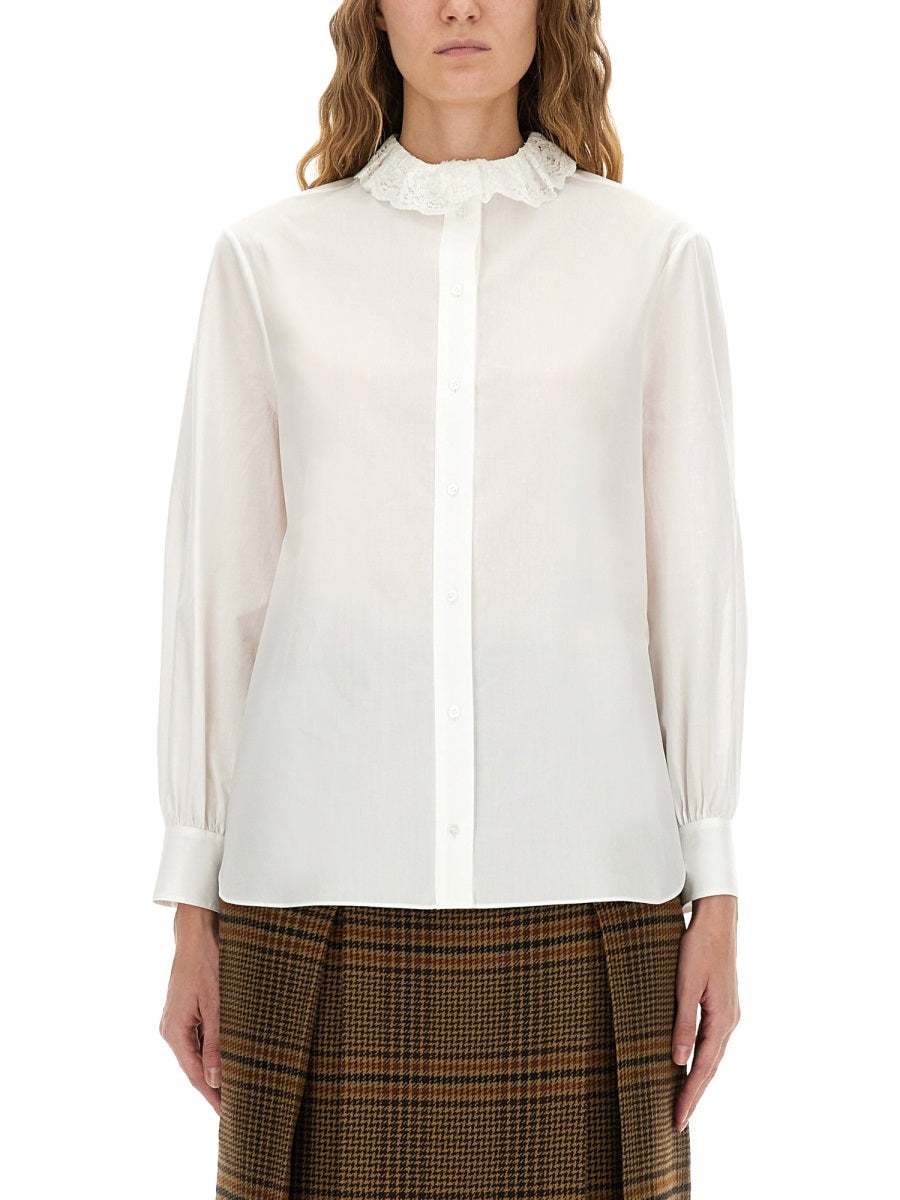 Saint Laurent Shirts - White | Wanan Luxury