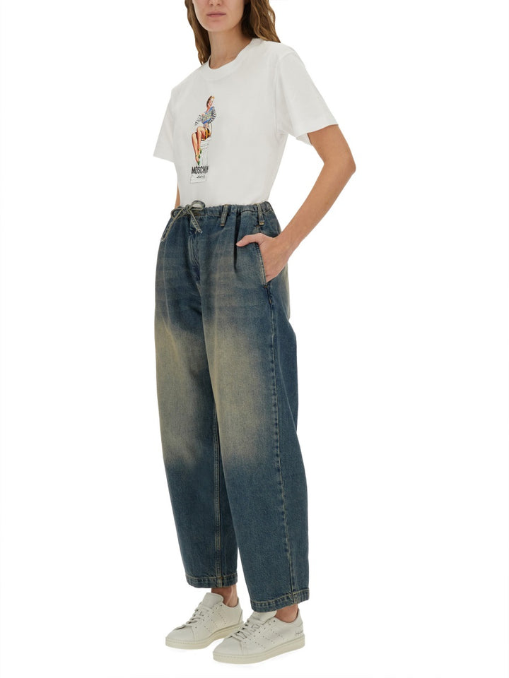Moschino Jeans Pants - Blue | Wanan Luxury