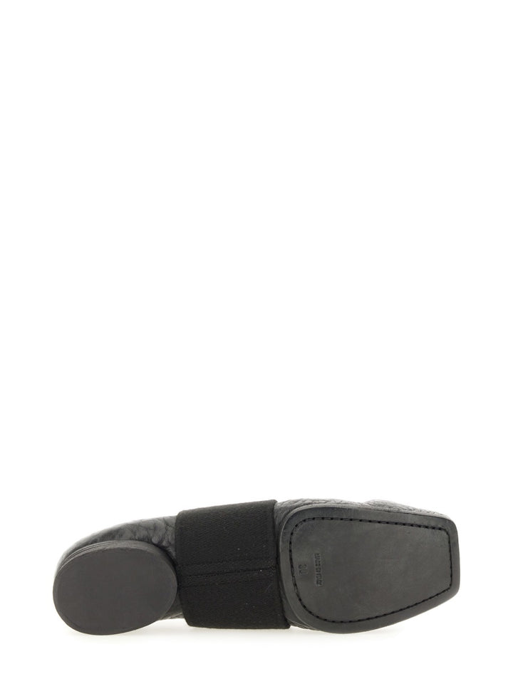 Uma Wang Flat Shoes - Black | Wanan Luxury