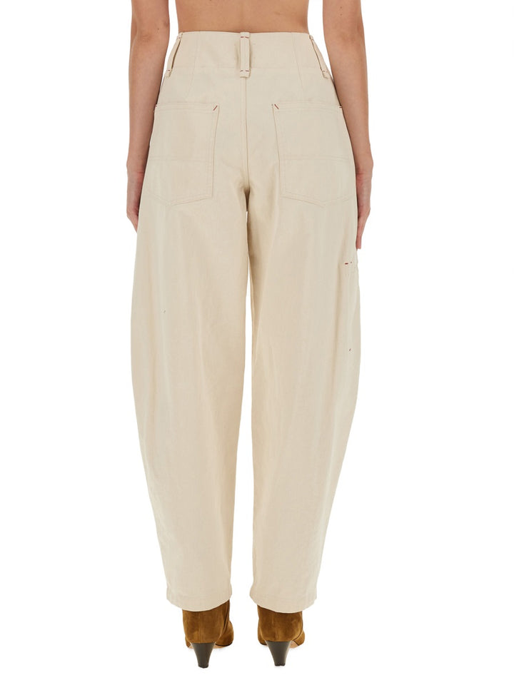 Isabel Marant Pants - Neutral | Wanan Luxury