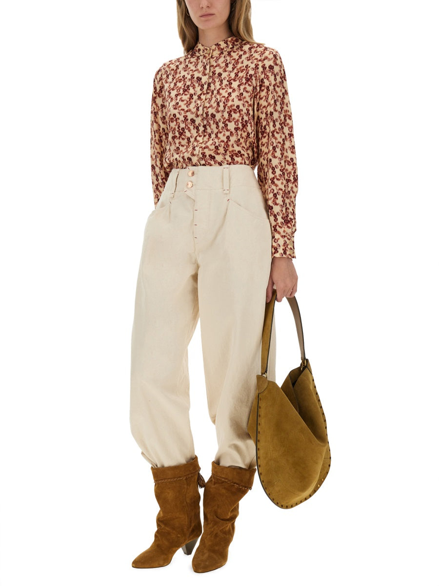 Isabel Marant Pants - Neutral | Wanan Luxury