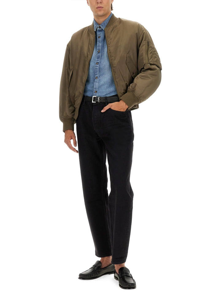 Saint Laurent Trenches - Green | Wanan Luxury