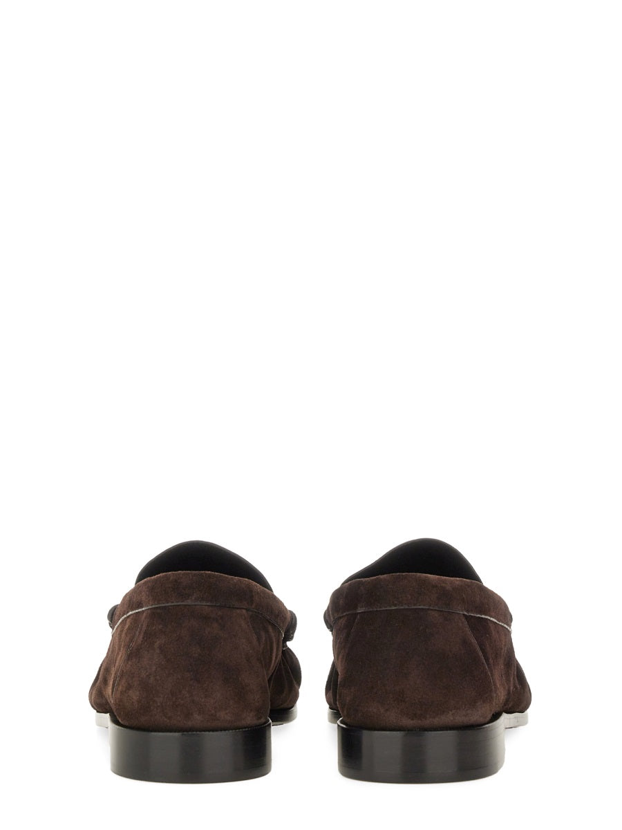 Saint Laurent Loafers - Brown | Wanan Luxury