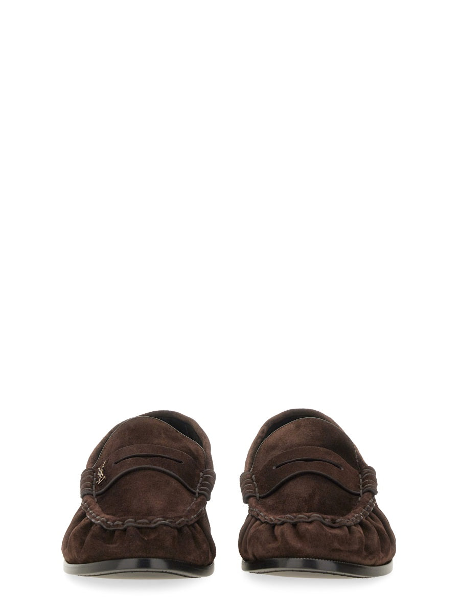 Saint Laurent Loafers - Brown | Wanan Luxury