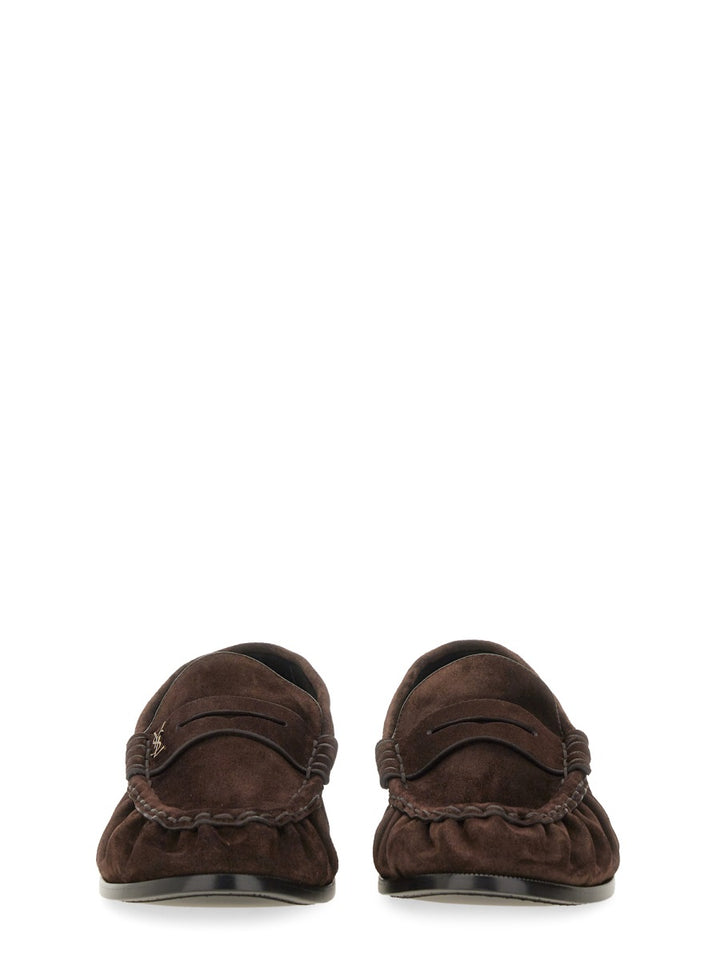 Saint Laurent Loafers - Brown | Wanan Luxury