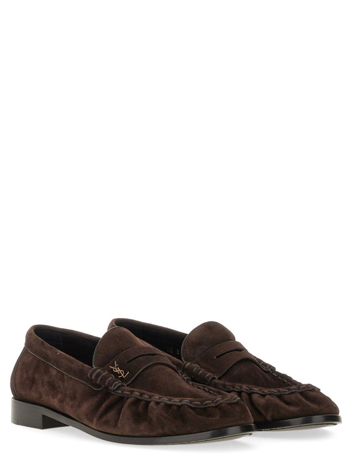 Saint Laurent Loafers - Brown | Wanan Luxury
