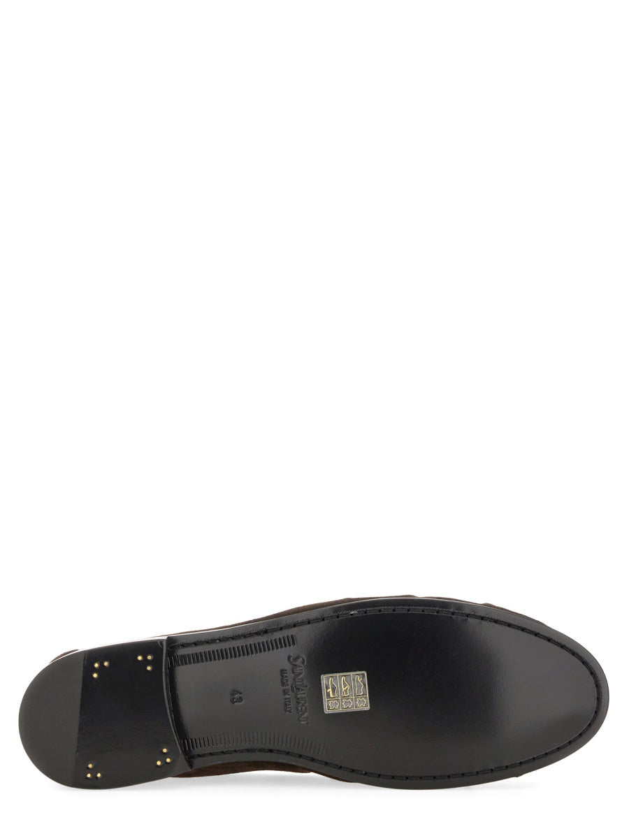 Saint Laurent Loafers - Brown | Wanan Luxury