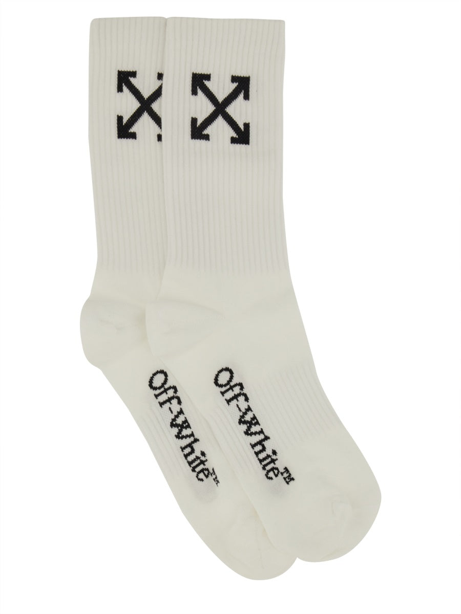 Off-White Socks - White | Wanan Luxury