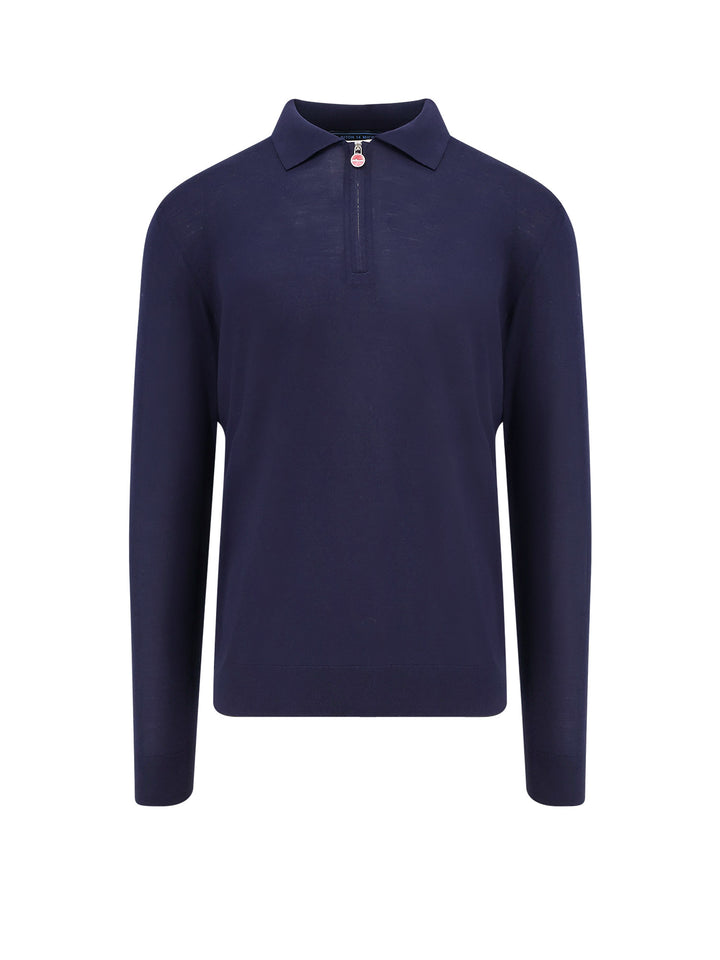 Kiton Ciro Paone T-shirts and Polos - Blue and green | 772e36dea5f0012832f88c6f333e66761787ac73