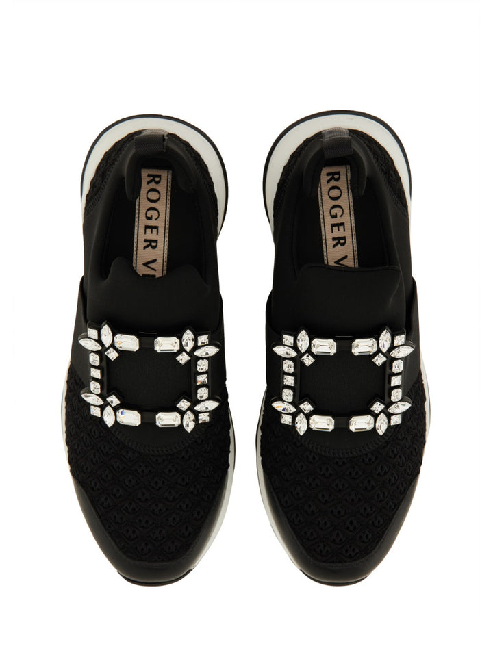 ROGER VIVIER Sneakers - Black | Wanan Luxury