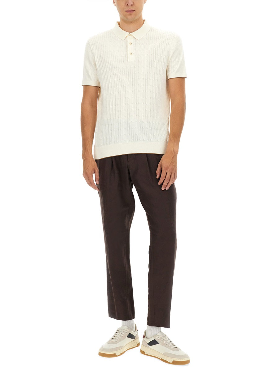 Boss Camel Polo - White | Wanan Luxury