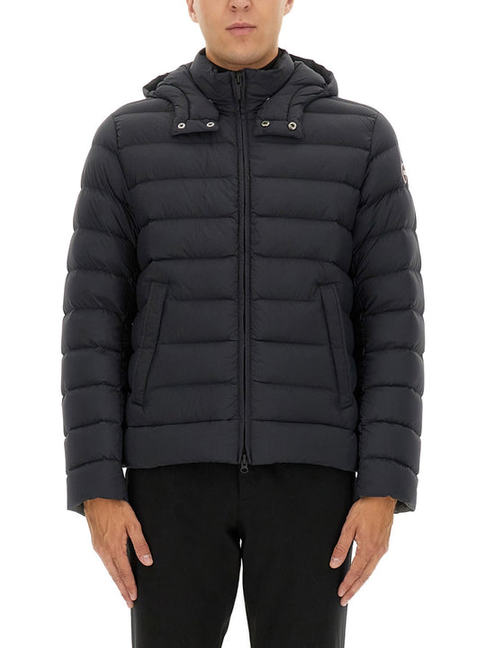 Down Jacket With Detachable Hood