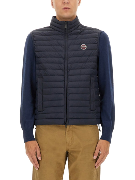 Lightweight Down Vest With Drawstring