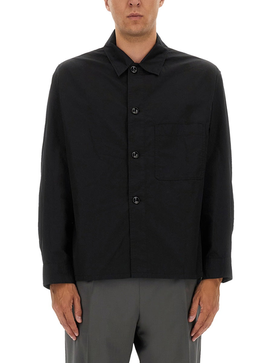 Lemaire Shirts - Black | Wanan Luxury