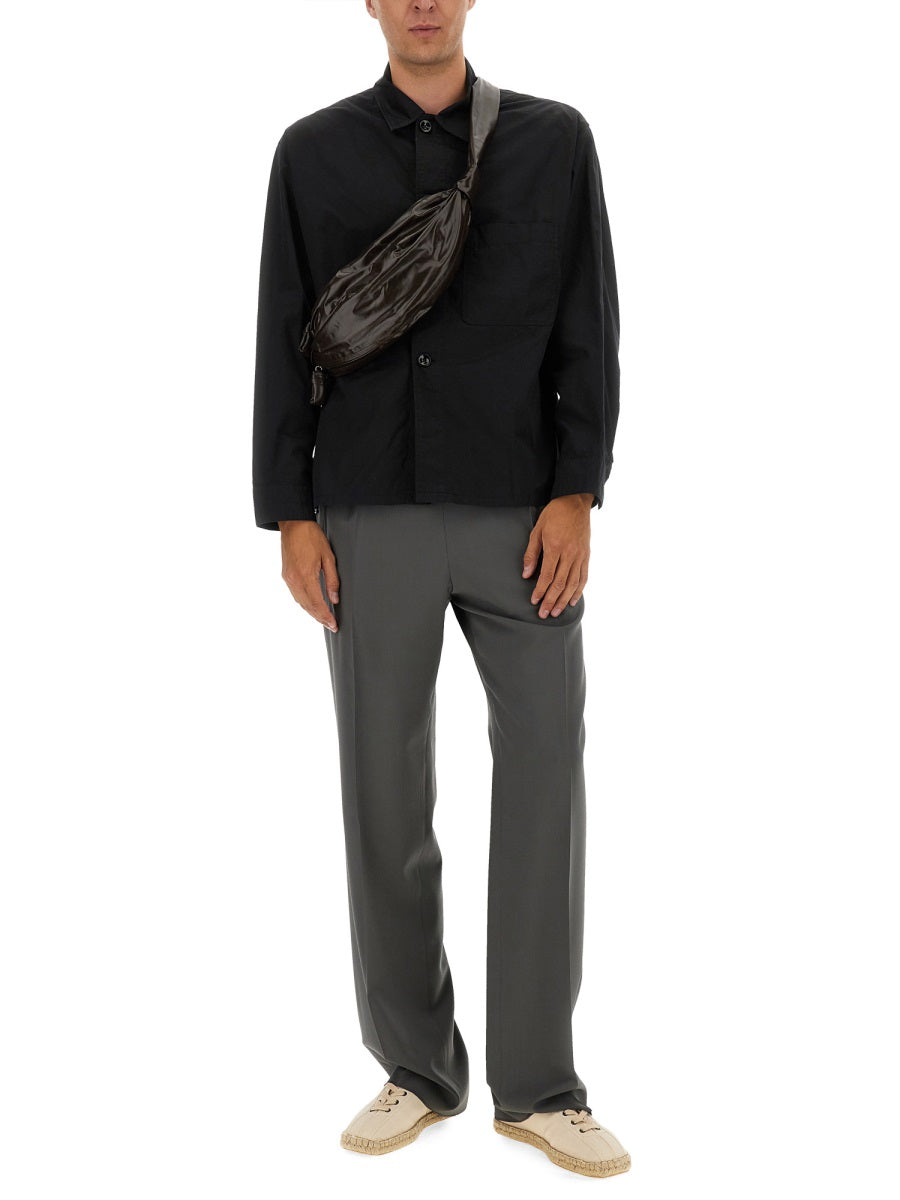 Lemaire Shirts - Black | Wanan Luxury