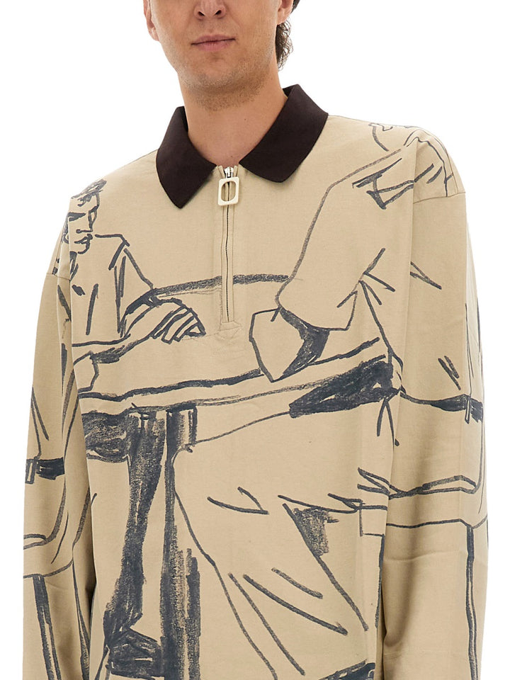 JW Anderson Polo - Beige | Wanan Luxury