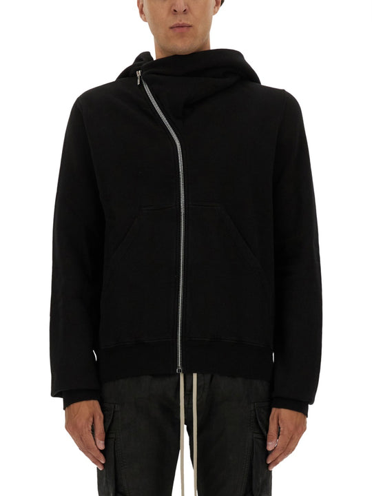 Asymmetrical Zipper Sweatshirt