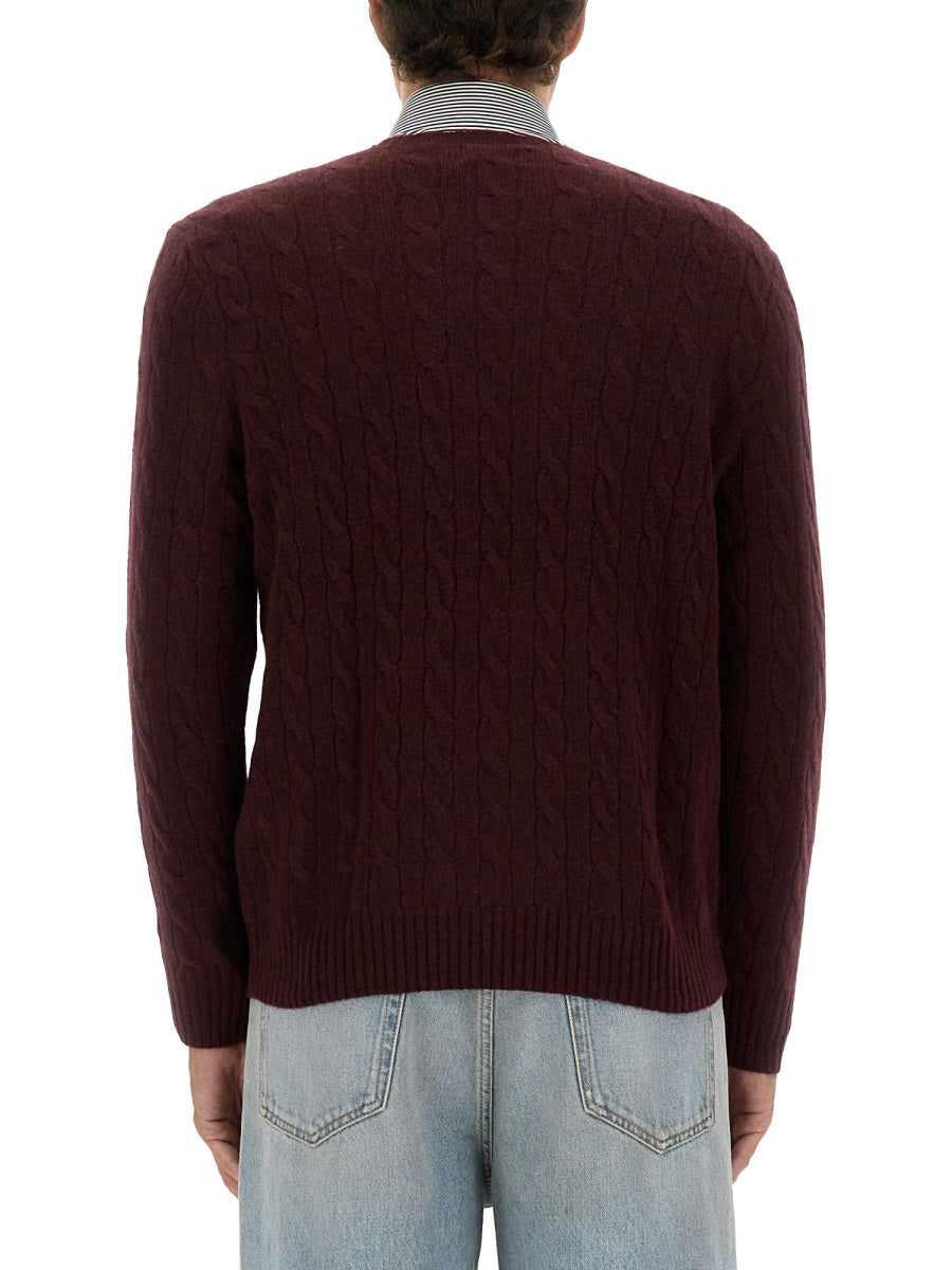 Polo Ralph Lauren Sweaters - Burgundy | Wanan Luxury