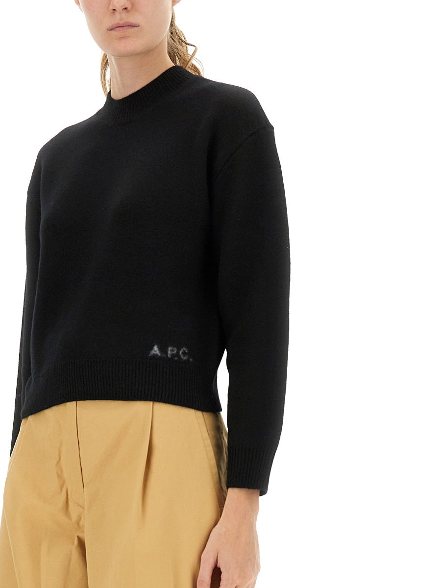 A.P.C. Sweaters - Black | Wanan Luxury