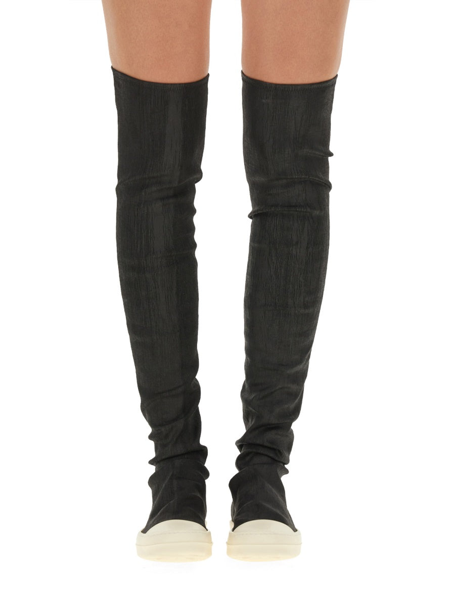 Rick Owens x Drkshdw Sneakers - Black | Wanan Luxury