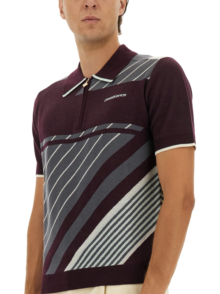 Casablanca Polo - Purple | Wanan Luxury