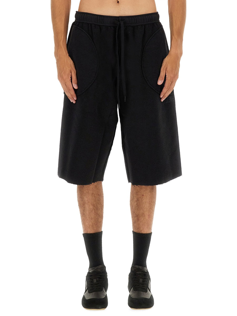 MM6 Maison Margiela Shorts - Black | Wanan Luxury